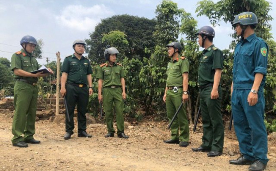 Công an tỉnh Đắk Nông: Luôn trong tư thế chủ động, đảm bảo an ninh trật tự trước, trong và sau bầu cử