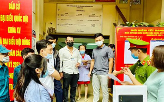 Đảm bảo tuyệt đối an toàn bầu cử trước diễn biến phức tạp của dịch bệnh COVID-19