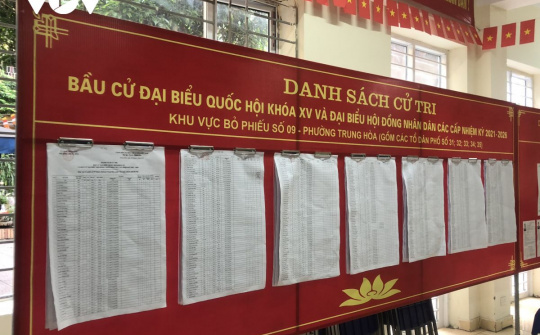 Hà Nội đã sẵn sàng cho bầu cử trong điều kiện dịch bệnh Covid-19