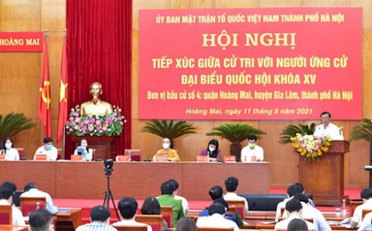Hà nội: Chuẩn bị cho bầu cử chặt chẽ, đúng tiến độ quy định