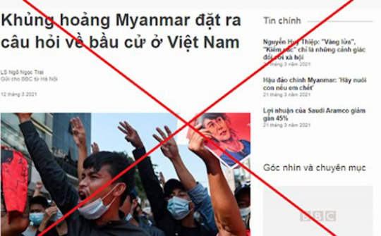 Nhận diện 4 hành vi, thủ đoạn chống phá bầu cử