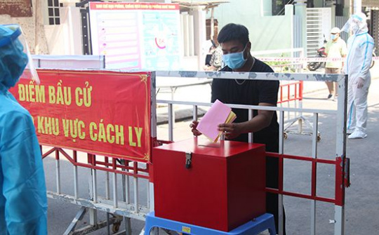 Xác định quyền bầu cử của cử tri đang thực hiện cách ly phòng dịch