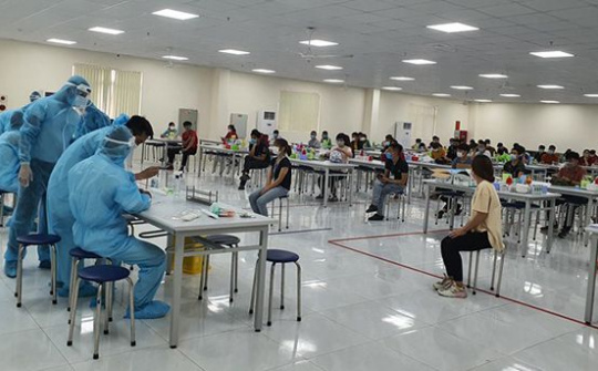 Đảm bảo sản xuất an toàn; chủ động, sáng tạo trong phòng chống dịch tại các khu công nghiệp