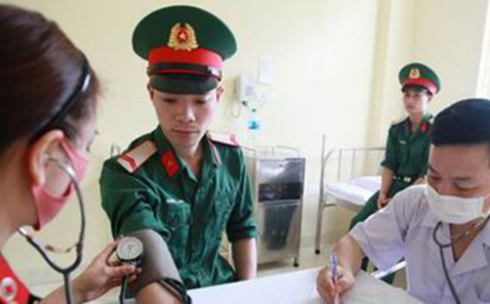 Quy định phân loại khám sức khỏe, phân cấp nhiệm vụ quản lý sức khỏe đối với quân nhân, công chức quốc phòng