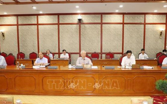 Kết luận của Bộ Chính trị về tăng cường công tác phòng, chống dịch COVID-19 và phát triển kinh tế-xã hội