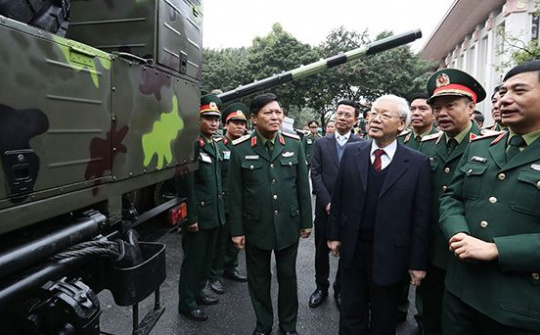 Giữ vững và tăng cường sự lãnh đạo của Đảng đối với quân đội trong tình hình hiện nay