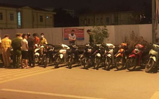 Công an toàn quốc thực hiện đồng bộ các biện pháp xử lý nghiêm tình trạng đua xe trái phép