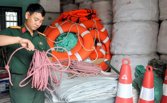 Quy định việc quản lý, sử dụng vật tư, phương tiện, trang thiết bị chuyên dùng phòng, chống thiên tai