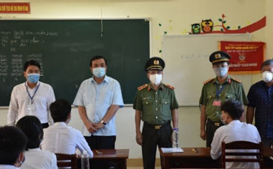 Bộ GD&ĐT phối hợp với Bộ Công an bảo đảm an toàn Kỳ thi tốt nghiệp THPT 2021