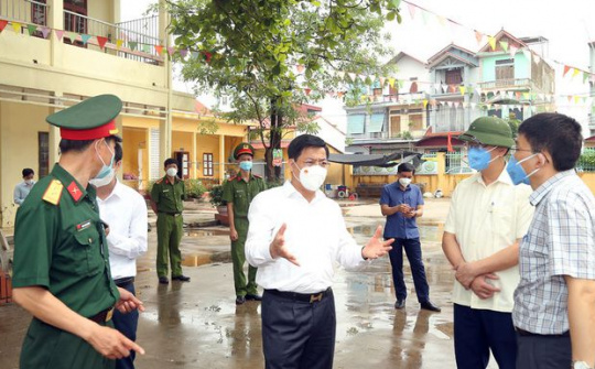 Bắc Giang phấn đấu sau ngày 21/6/2021 cơ bản không còn trường hợp bị lây nhiễm COVID-19 trên địa bàn.