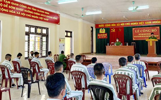 Công điện về việc triển khai thực hiện công tác đặc xá năm 2021