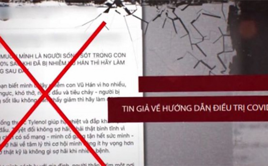 Cảnh giác trước “đại dịch” tin giả