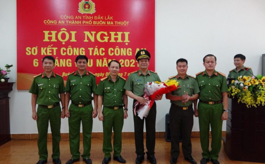 Công an TP. Buôn Ma Thuột, Hội nghị Sơ kết công tác 6 tháng đầu năm