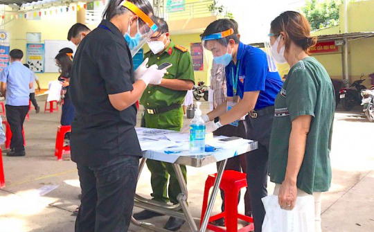 Nhiệt huyết của lực lượng tình nguyện chống dịch ở TP.HCM