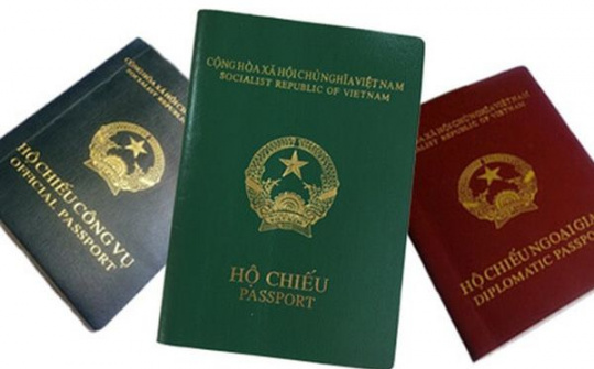 Quy định về mẫu hộ chiếu, giấy thông hành và các biểu mẫu liên quan