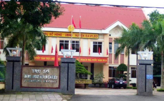 Hàng loạt cán bộ huyện Ea H’leo (Đắk Lắk) bị đề nghị kỷ luật