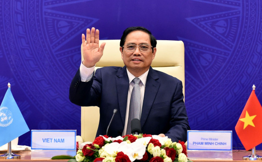 Thủ tướng Phạm Minh Chính nêu 3 đề xuất quan trọng để ứng phó hiệu quả với các thách thức an ninh biển