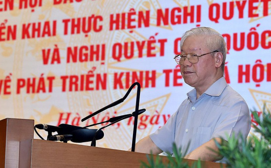 Tổng Bí thư chỉ đạo những định hướng lớn, chia sẻ sâu sắc, kỳ vọng và tin tưởng vào Chính phủ nhiệm kỳ 2021-2026