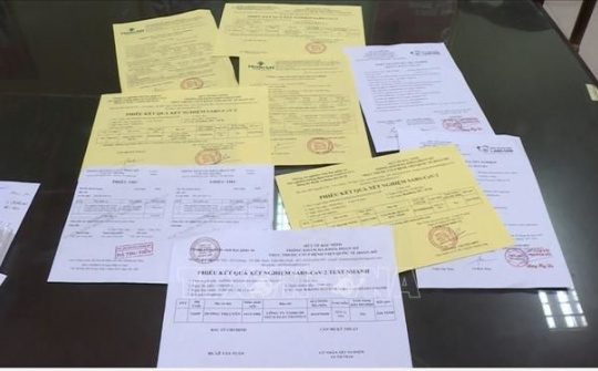 Cần nghiêm trị đối tượng làm giả giấy xét nghiệm COVID-19