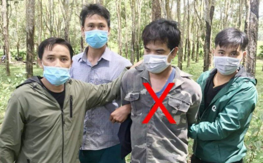 Công an xã Nâm Nung bắt giữ đối tượng truy nã lẩn trốn trên địa bàn