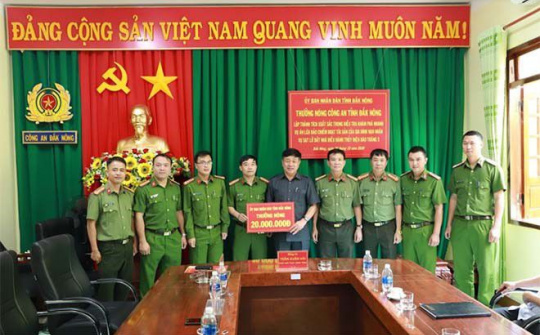 Công an Đắk Nông luôn xứng đáng với niềm tin yêu của Đảng và Nhân dân