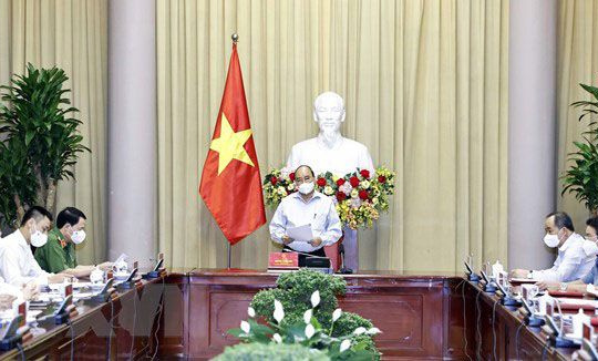 Chủ tịch nước Nguyễn Xuân Phúc chủ trì làm việc về Quyết định đặc xá năm 2021