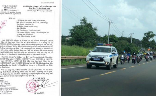 Đắk Lắk: Tạm dừng tiếp nhận người dân về tỉnh tự phát