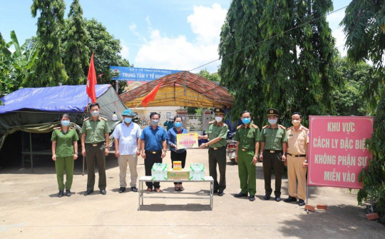 Đắk Nông: Công an Krông Nô điểm tựa vững chắc của Nhân dân trong cuộc chiến với đại dịch Covid-19
