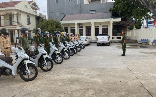 Thanh Hoá: Công an huyện Nông Cống lập "10 Tổ công tác đặc biệt” phòng chống dịch Covid-19
