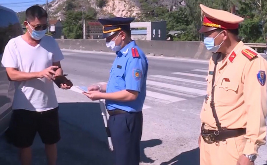 Thanh Hoá: Tăng cường siết chặt kiểm soát người và phương tiện từ vùng dịch trở về địa phương