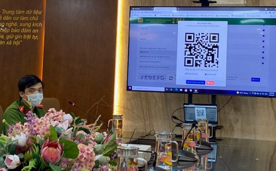 Bộ Công an triển khai ứng dụng khai báo y tế