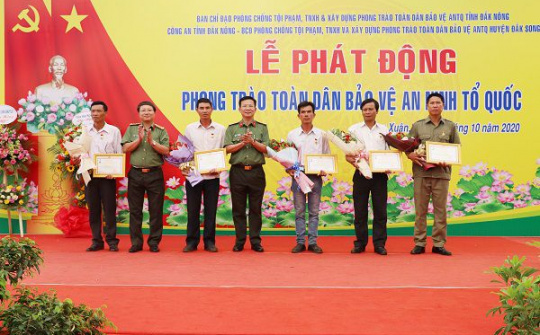 Điểm nhấn trong phong trào Toàn dân bảo vệ an ninh Tổ quốc ở tỉnh Đắk Nông
