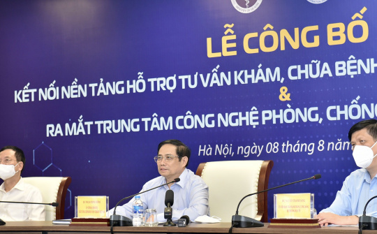 Ứng dụng công nghệ để nhiều người bệnh được cứu sống hơn, chống dịch nhanh nhất, hiệu quả nhất