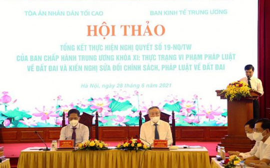 Thực trạng vi phạm pháp luật về đất đai thời gian qua và một số giải pháp hoàn thiện pháp luật