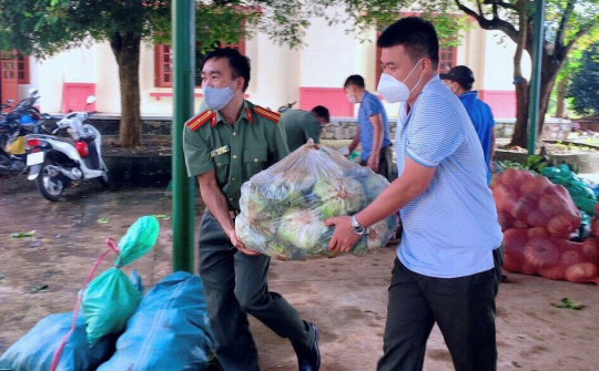 Phòng Tổ chức cán bộ Công an tỉnh Đắk Nông chung tay phòng, chống dịch Covid-19