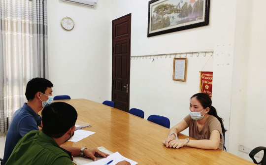 Công an tỉnh Thanh Hóa: Bắt nữ đối tượng lừa đảo chiếm đoạt tài sản