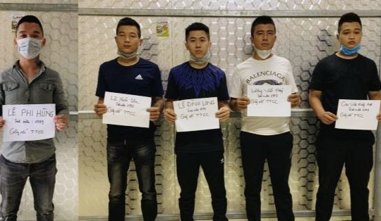 Thanh Hóa: Bắt tạm giam 5 đối tượng dùng hung khí để “dằn mặt” đòi bảo kê thị trường mua bán sơn