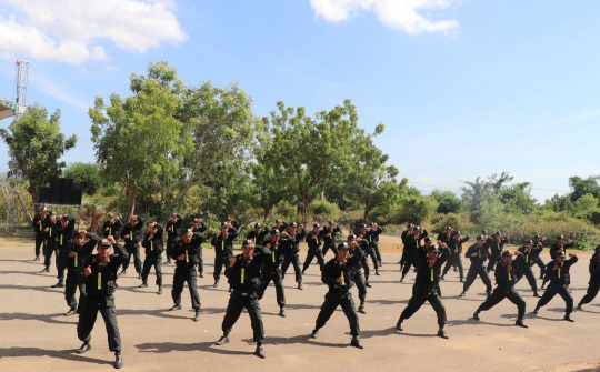 Công an Ninh Thuận ra quân đợt cao điểm tấn công, trấn áp tội phạm dịp Tết Nguyên đán