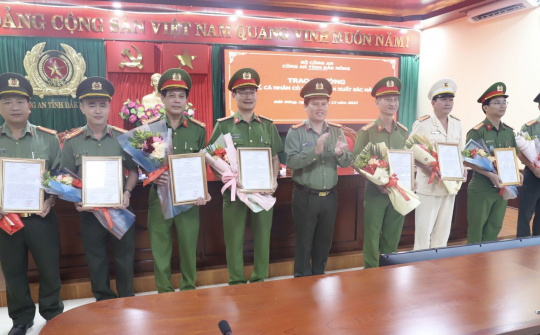Đắk Nông: Công an thành phố Gia Nghĩa nỗ lực vì một cái Tết bình yên