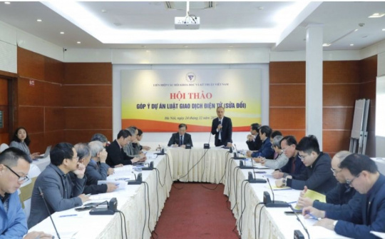 Sửa đổi Luật Giao dịch điện tử là rất cần thiết để đáp ứng yêu cầu cuộc sống