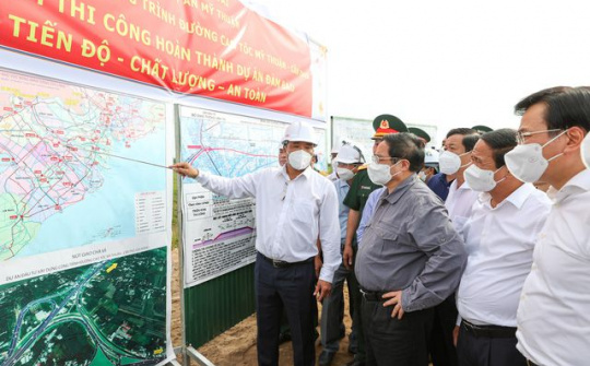 Kết luận của Thủ tướng trong chuyến kiểm tra các công trình, dự án trọng điểm ngành Giao thông vận tải