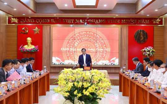 Xây dựng Khánh Hòa trở thành trung tâm trí tuệ, đổi mới sáng tạo toàn cầu