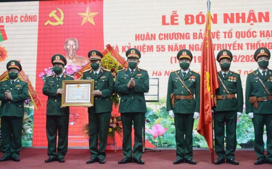  Kỷ niệm 55 năm Ngày truyền thống Binh chủng Đặc công (19/3/1967-19/3/2022)