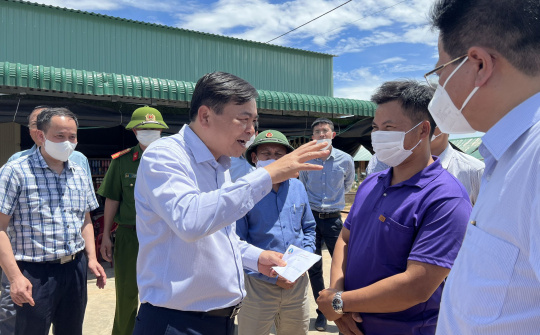 Thứ trưởng  Bộ NN&PTNT: Yêu cầu sớm hoàn thành công tác tái định cư tại dự án Thuỷ lợi Krông Pách thượng