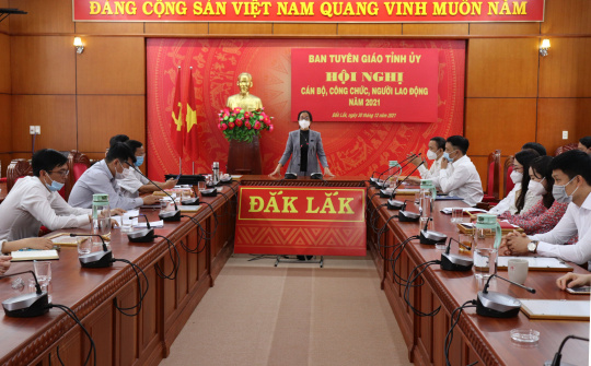 Đắk Lắk: Tăng cường vai trò tham mưu của Ban Tuyên giáo trong công tác phòng, chống dịch bệnh Covid-19