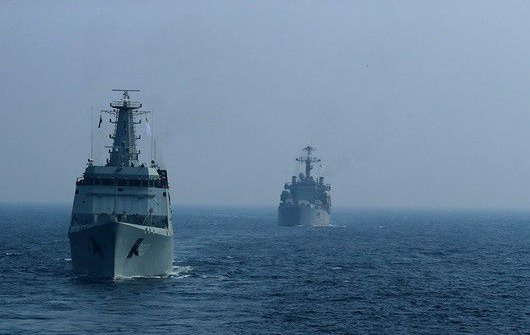 Tàu chiến Việt Nam luyện tập, diễn tập cùng Hải quân các nước