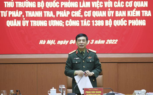 Giải quyết các vụ việc, vụ án đúng người, đúng tội, đúng pháp luật, giữ vững uy tín của Quân đội