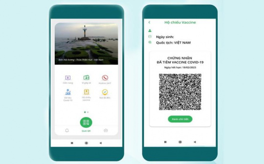 Cấp hộ chiếu vaccine trên cả nước từ 15/4/2022