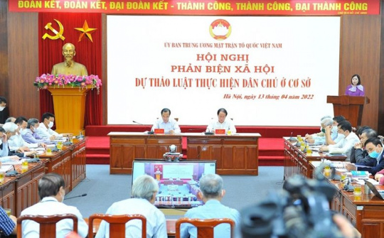 Tạo chuyển biến mạnh mẽ trong giám sát, phản biện xã hội