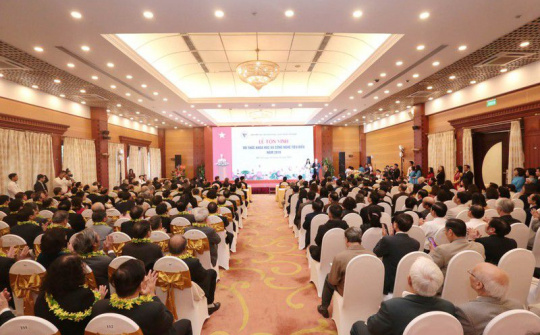 Lễ tôn vinh 106 trí thức khoa học và công nghệ tiêu biểu năm 2022